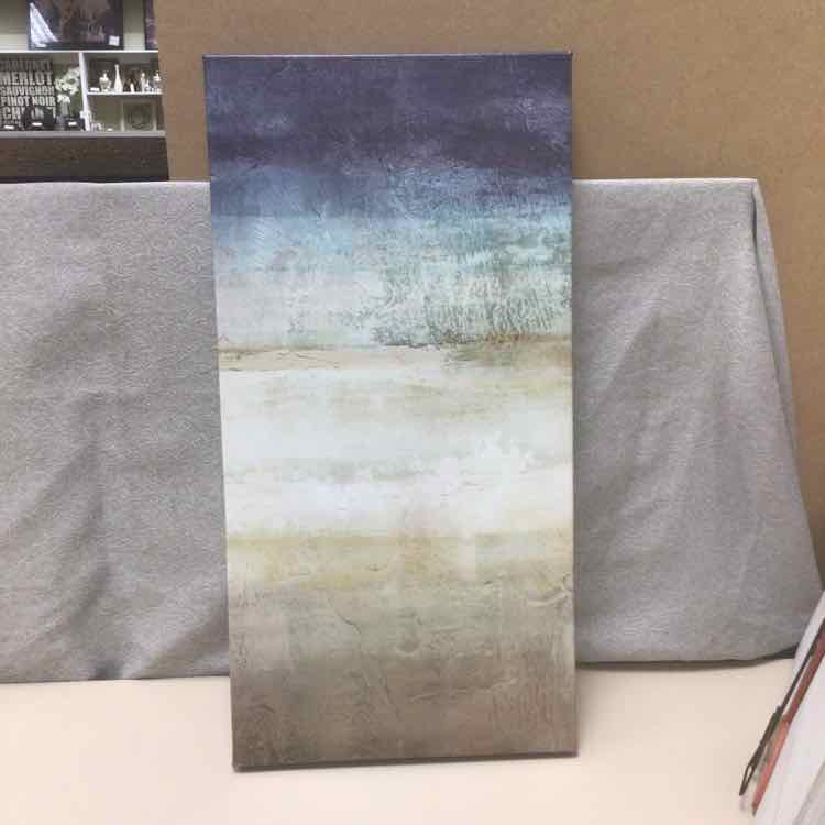 BROWN/BLUE TONES CANVAS