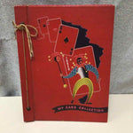 RED ''MY CARD COLLECTION'' BOOK