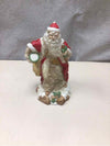 CERAMIC SANTA MUSIC BOX