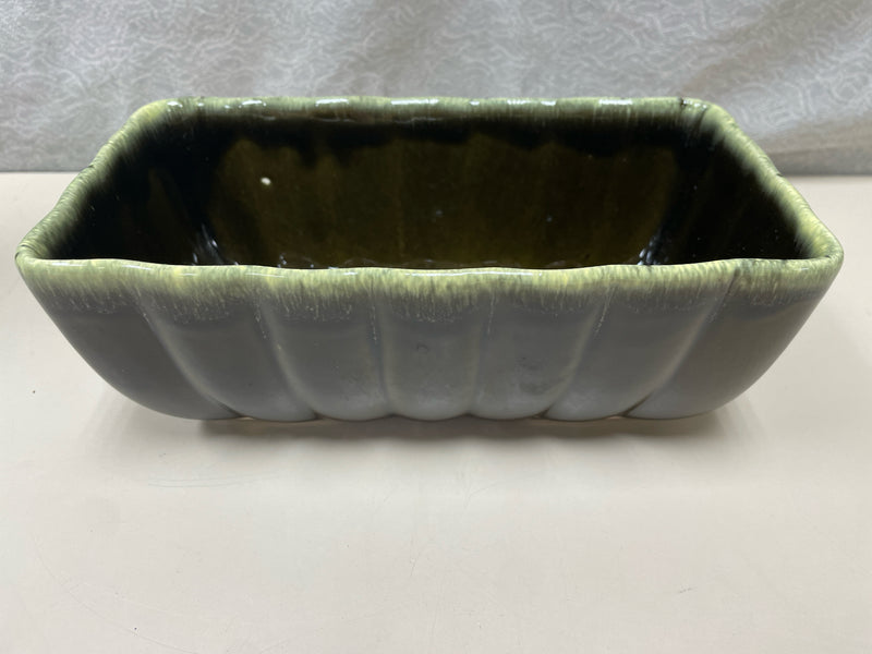 GREEN CERAMIC BOWL