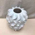 WAVY TEXTURE TALL VASE