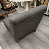 ROUNDED DARK GRAY CHAIR