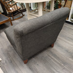 ROUNDED DARK GRAY CHAIR