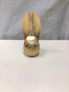 GOLD TONE RABBIT BANK