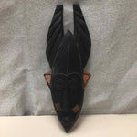 WOOD CARVED AFRICAN MASK