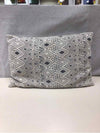 BLACK/WHITE TRIANGLES PILLOW