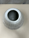 GREY SPECKLED CERAMIC VASE