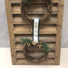"MERRY" HANGING BOARD W/WREATHES