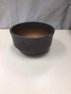 DARK BROWN CERAMIC PLANTER