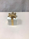 GOLD CREAM LIDDED PRESENT