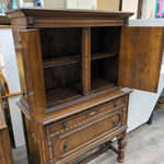 VINTAGE HARD WOOD CABINET