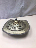 ANTIQUE DECORATIVE HOT COALS TABLE HAND WARMER