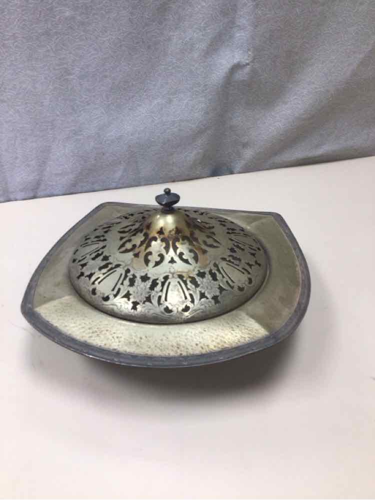 ANTIQUE DECORATIVE HOT COALS TABLE HAND WARMER