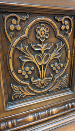 VINTAGE HARD WOOD CABINET