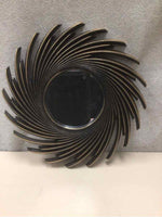GOLD PLASTIC SPIRAL MIRROR