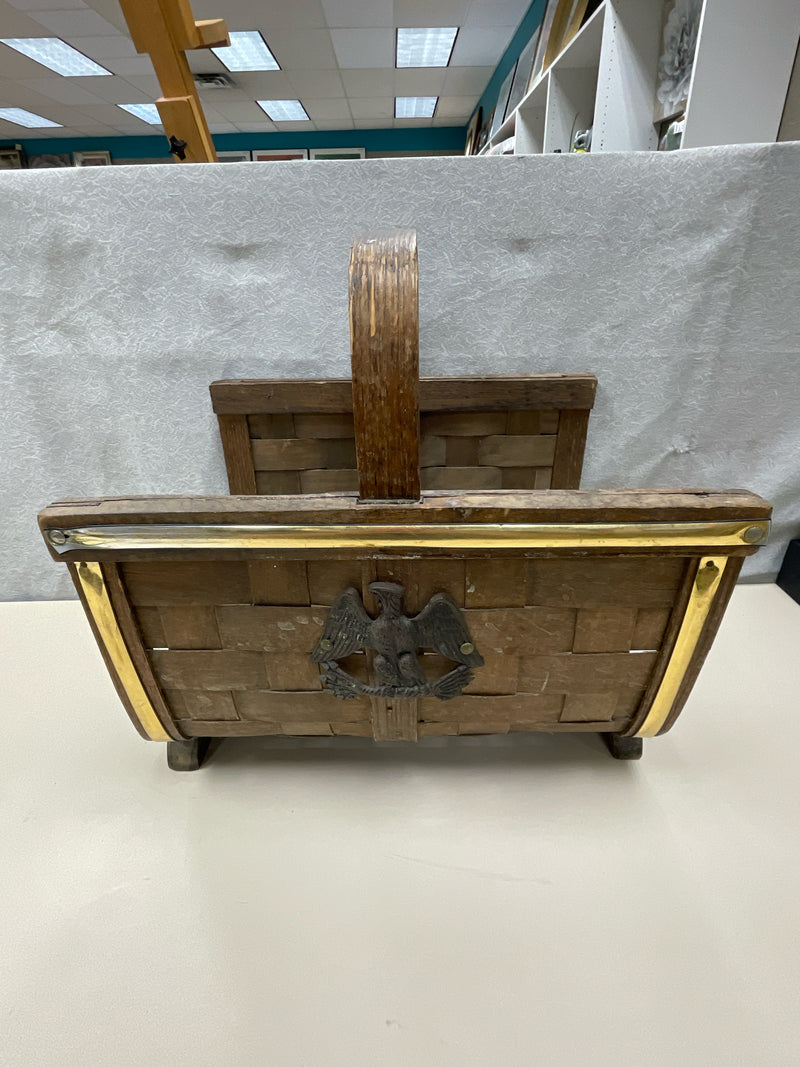 BASKET FIREWOOD HOLDER