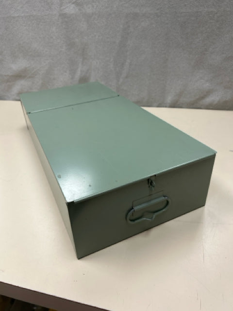 VINTAGE SAFETY DEPOSIT BOX