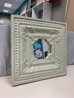 DIST OFF WHITE PAINTED FRAME MIRROR