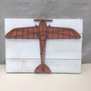 METAL/WOOD PLANE OUTLINE ART
