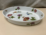 FLORAL SERVING PLATTER