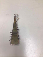 MINI TREE W/BEADS STAINED GLASS
