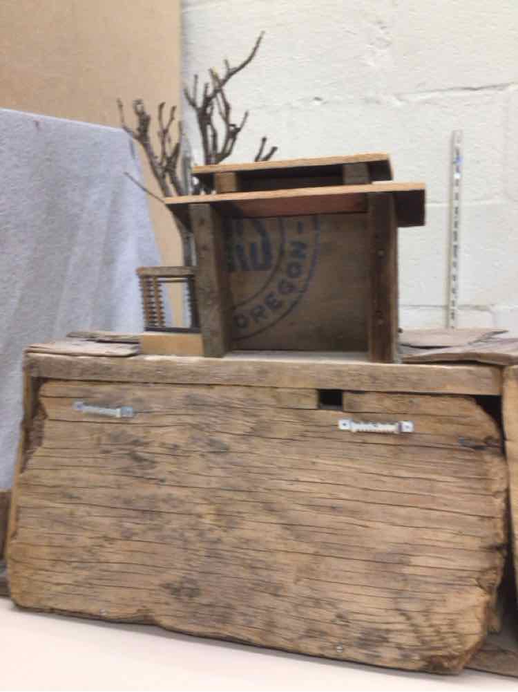 CLIFF HOUSE WOOD SCULPTURE
