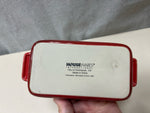 SMALL RED SERVING DISH