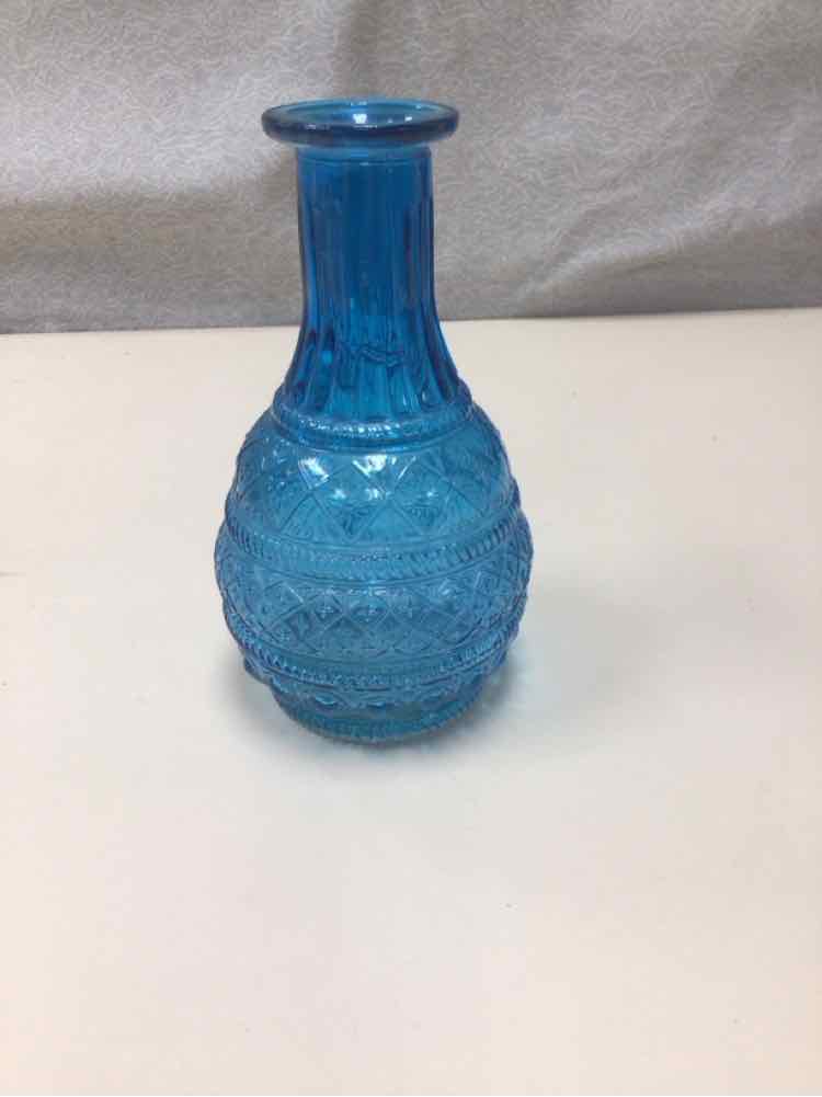 SMALL AQUA BLUE VASE