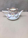 ASIAN FLORAL TEAPOT W/CUP