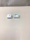 HOMEART WHITE PORCELAIN BOX W/LID