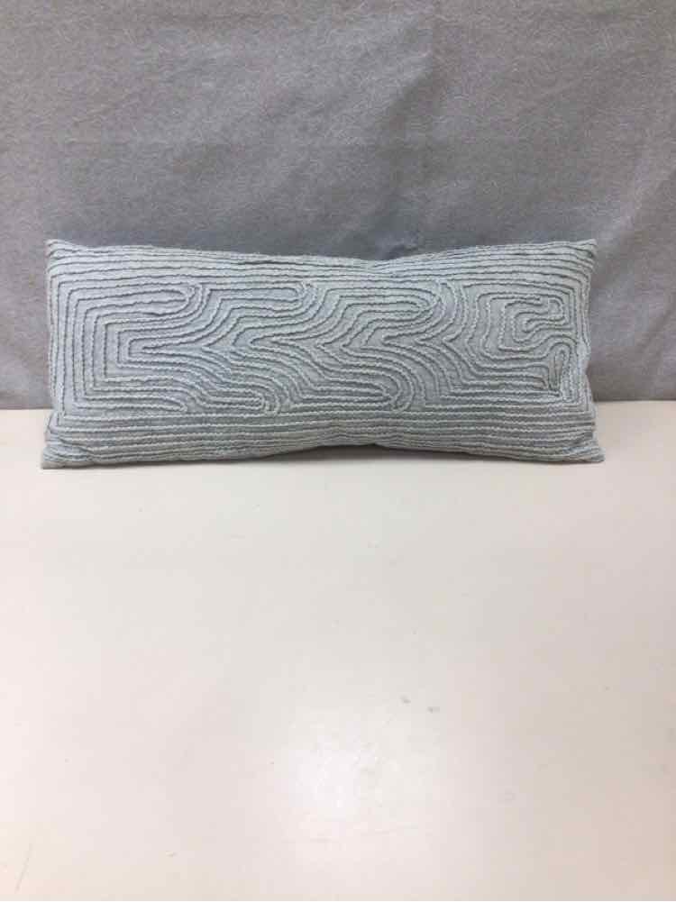 GREY LUMBAR PILLOW