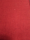 RED UPHOLSTERED SOFA