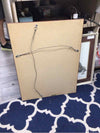 SILVER ORNATE FRAME MIRROR