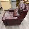 MAROON LEATHER RECLINER