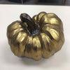 GOLD RESIN PUMPKIN