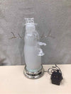 FIBER OPTIC SNOWMAN