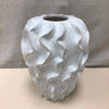 WAVY TEXTURE TALL VASE