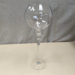 TALL GLASS CANDLEHOLDER