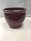 RED CERAMIC PLANTER