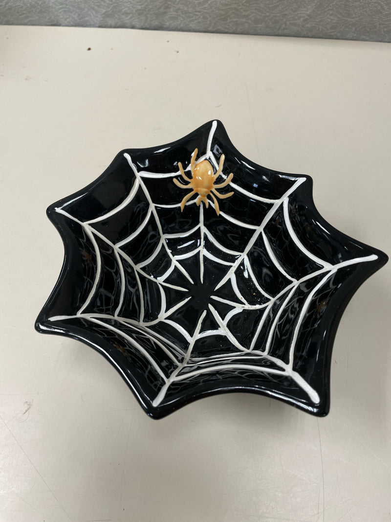 BLACK SPIDERWEB BOWL