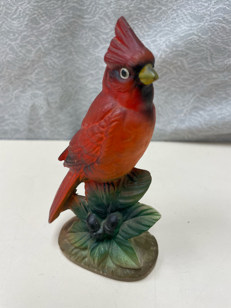 CERAMIC CARDINAL SCULPTURE