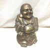 GOLD IRON BUDDHIST STATUE