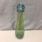 GREEN GRADIENT VASE W/STOPPER