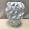 WAVY TEXTURE TALL VASE