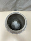 GREY WHITE CERAMIC PLANTER