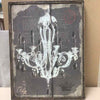 DISTRESSED CHANDELIER PIC