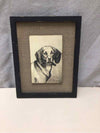FRAMED PUPPY ART