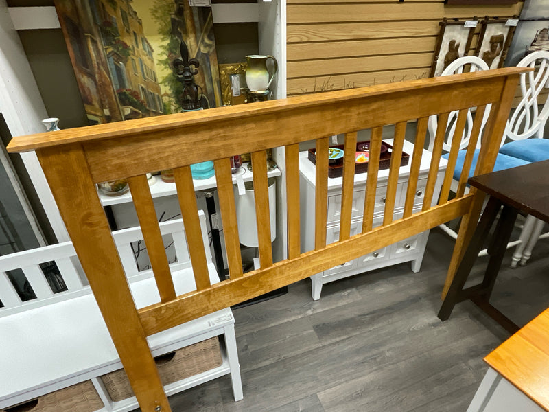 WOOD MISSION STYLE HEADBOARD