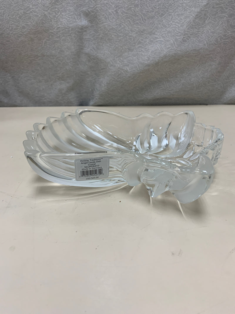 CRYSTAL ANGEL CANDY DISH