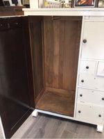 LARGE 5 DRAWER CREAM WARDROBE